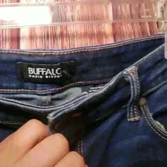 Buffalo David button sz 10 denim - Picture 2 of 5
